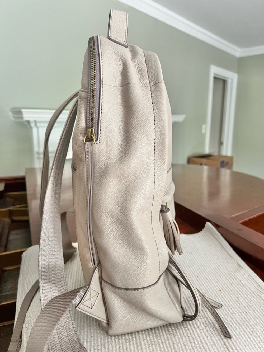 Fossil Sherri Eco Leather Backpack in Greystone - Picture 9 of 15